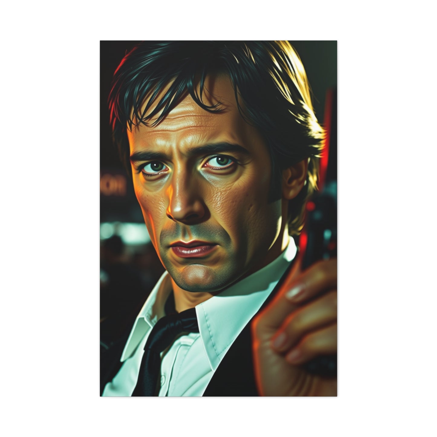 Pulp Fiction Character Art Canvas Art 4 Wall Art & Canvas Print