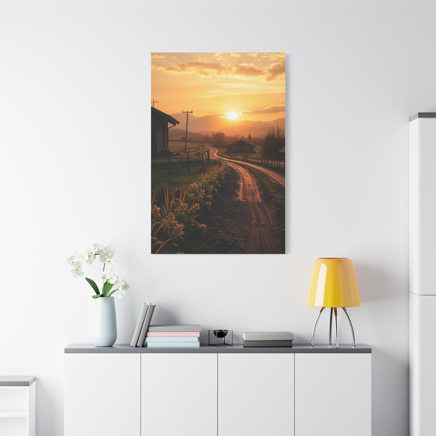 Tranquil Pastures Canvas Wall Art & Canvas Print