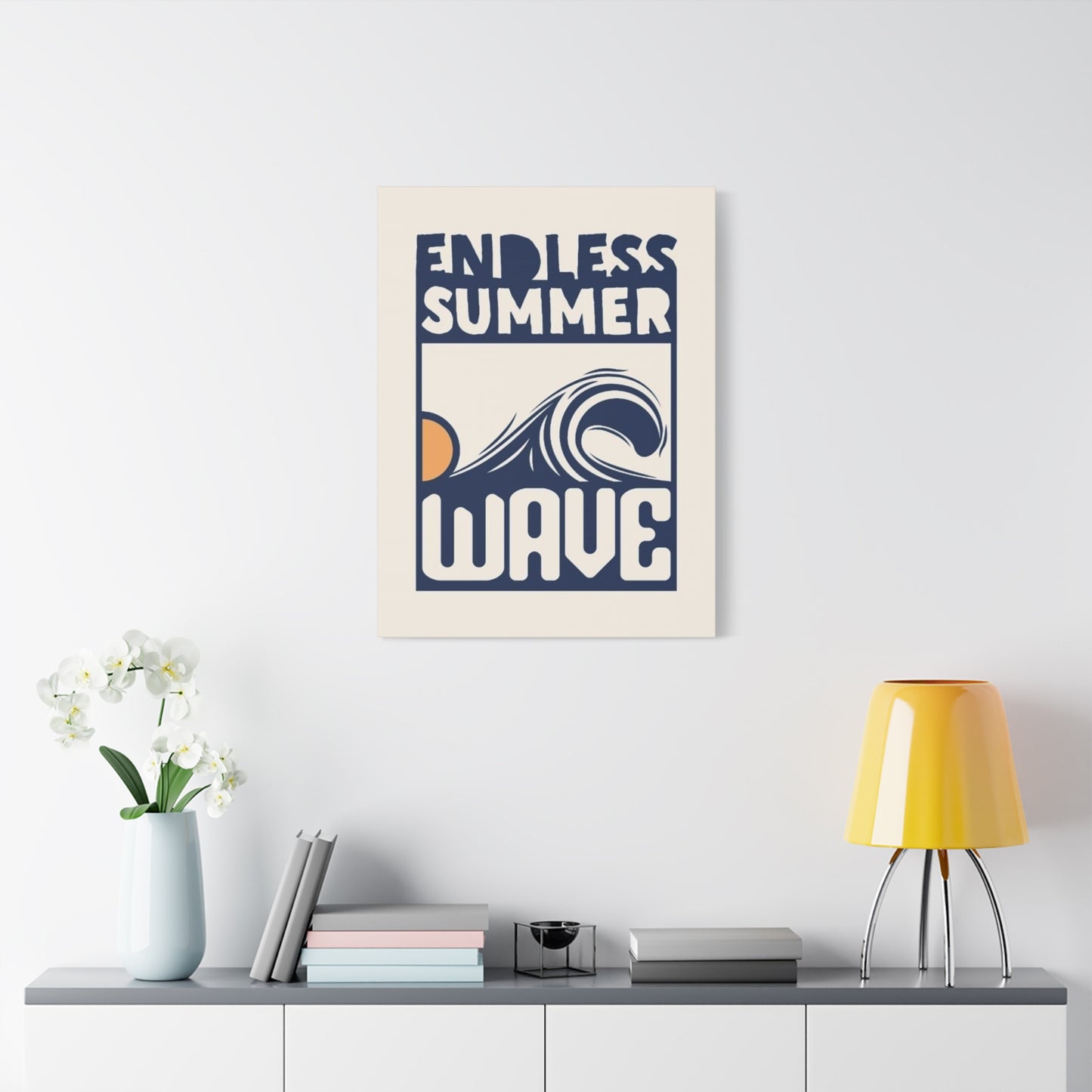 Endless Summer Wave Poster Wall Art & Canvas Prints