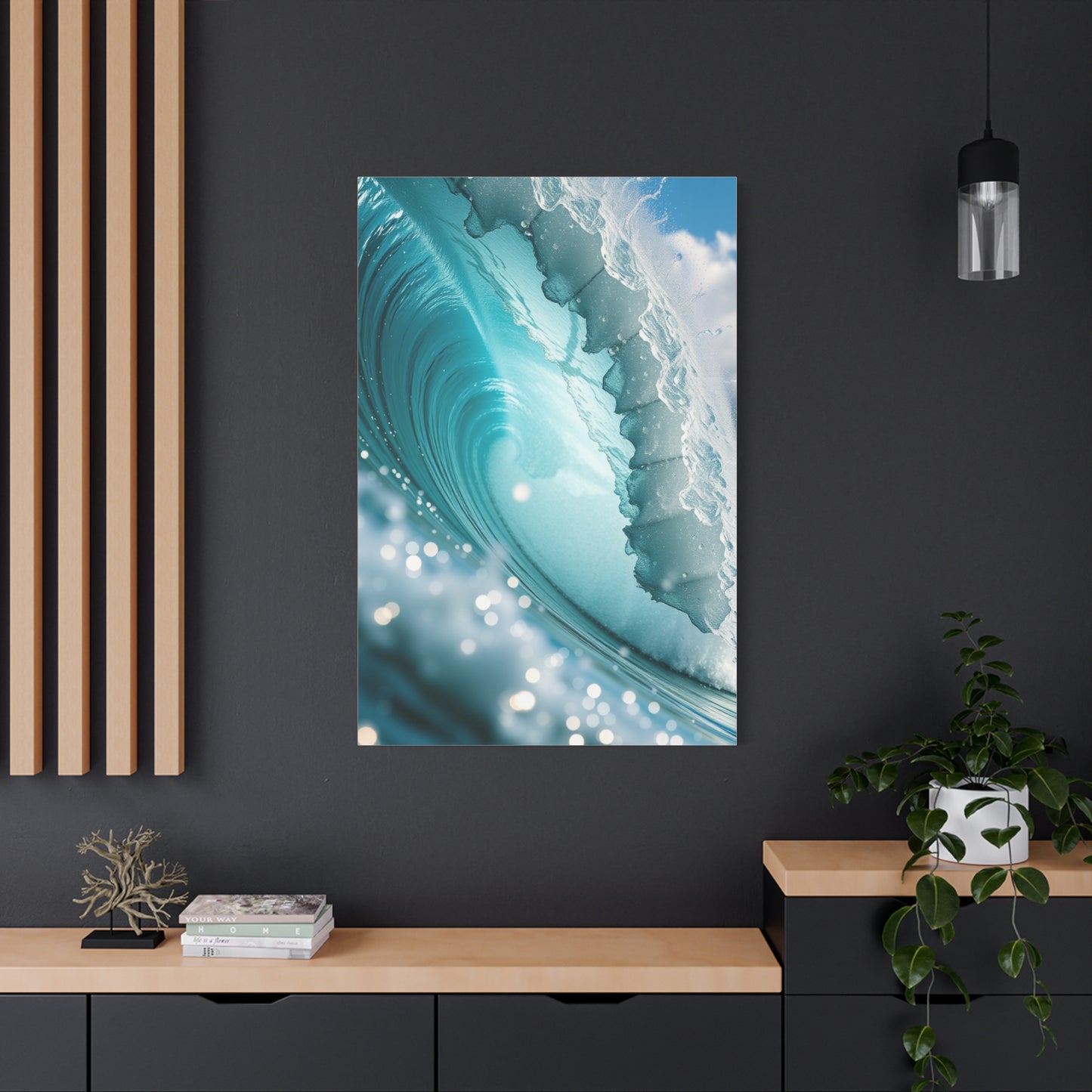 Wave Aesthetic Masterwork Wall Art & Canvas Print