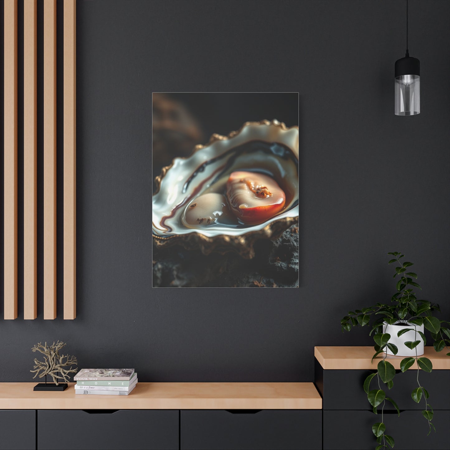 Oyster Art Canvas Art 5 Wall Art & Canvas Print