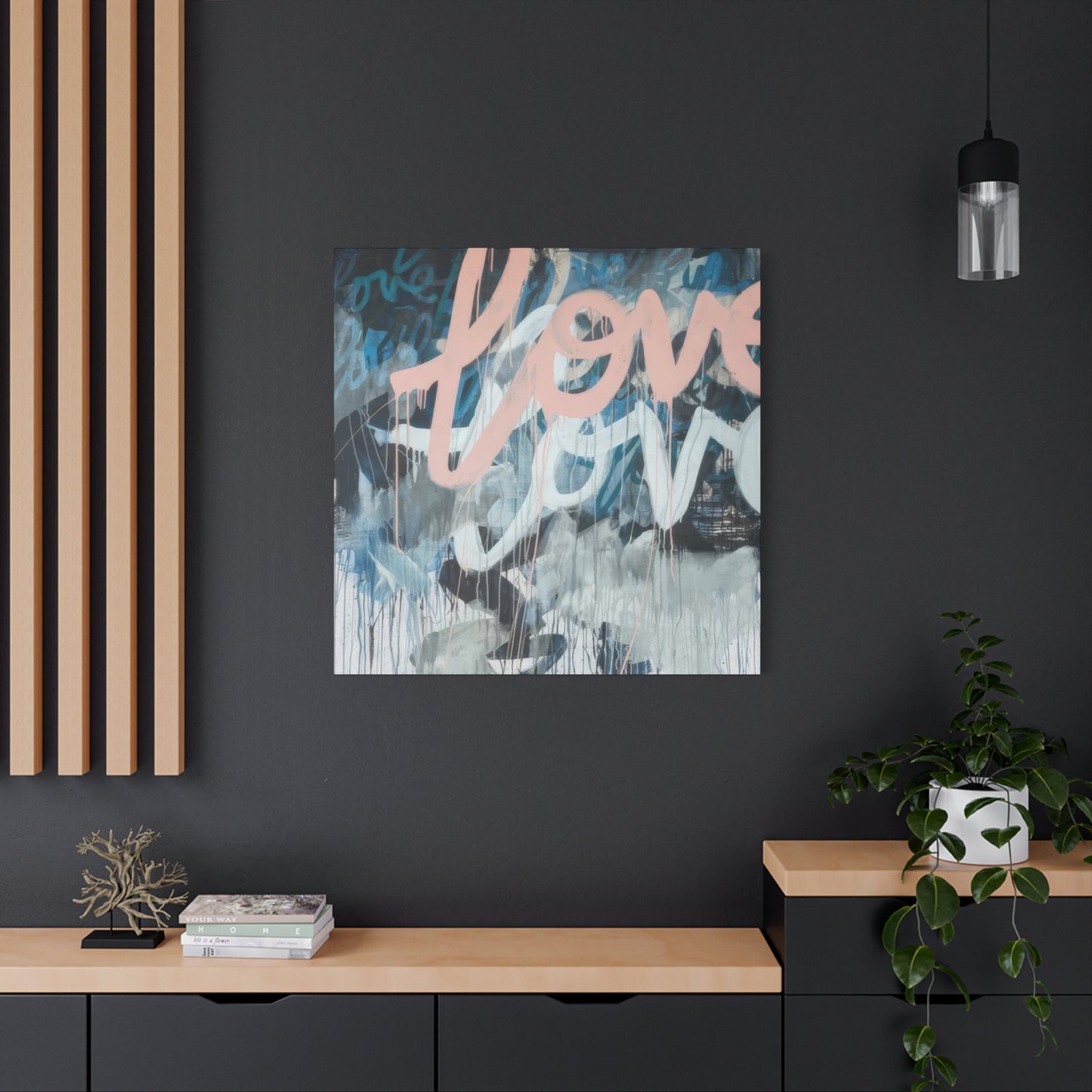 Kent Youngstrom Pink Love Wall Art & Canvas Prints