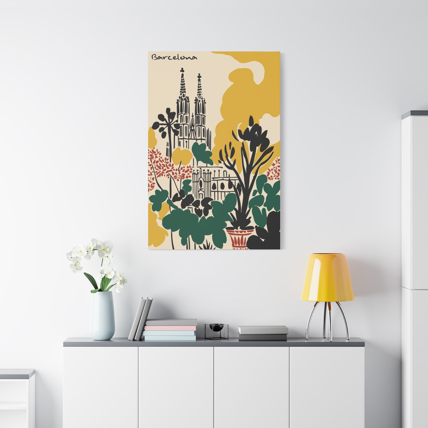 Barcelona Abstract Wall Art & Canvas Prints