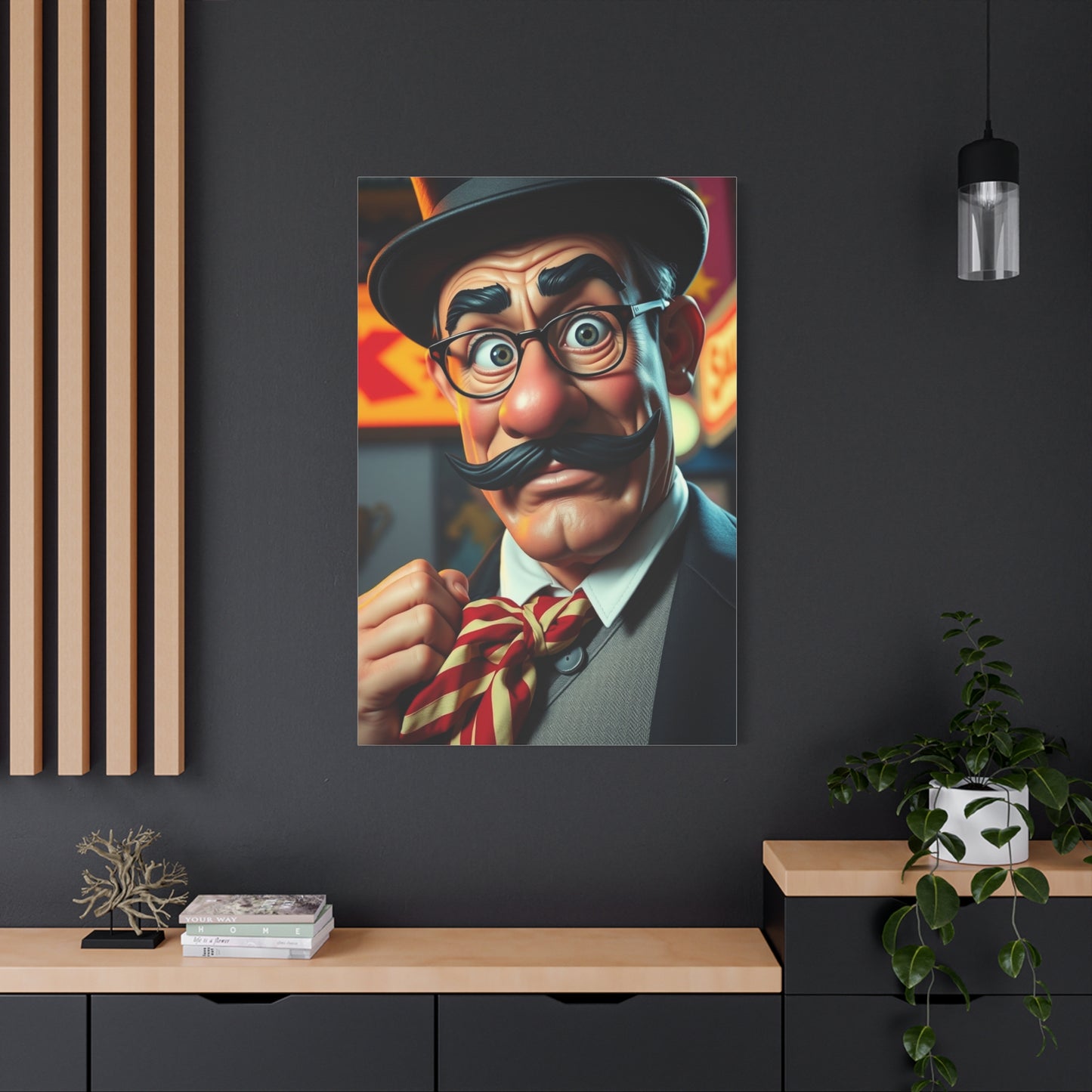 Elite Rich Uncle Pennybags Art Vision Wall Art & Canvas Print