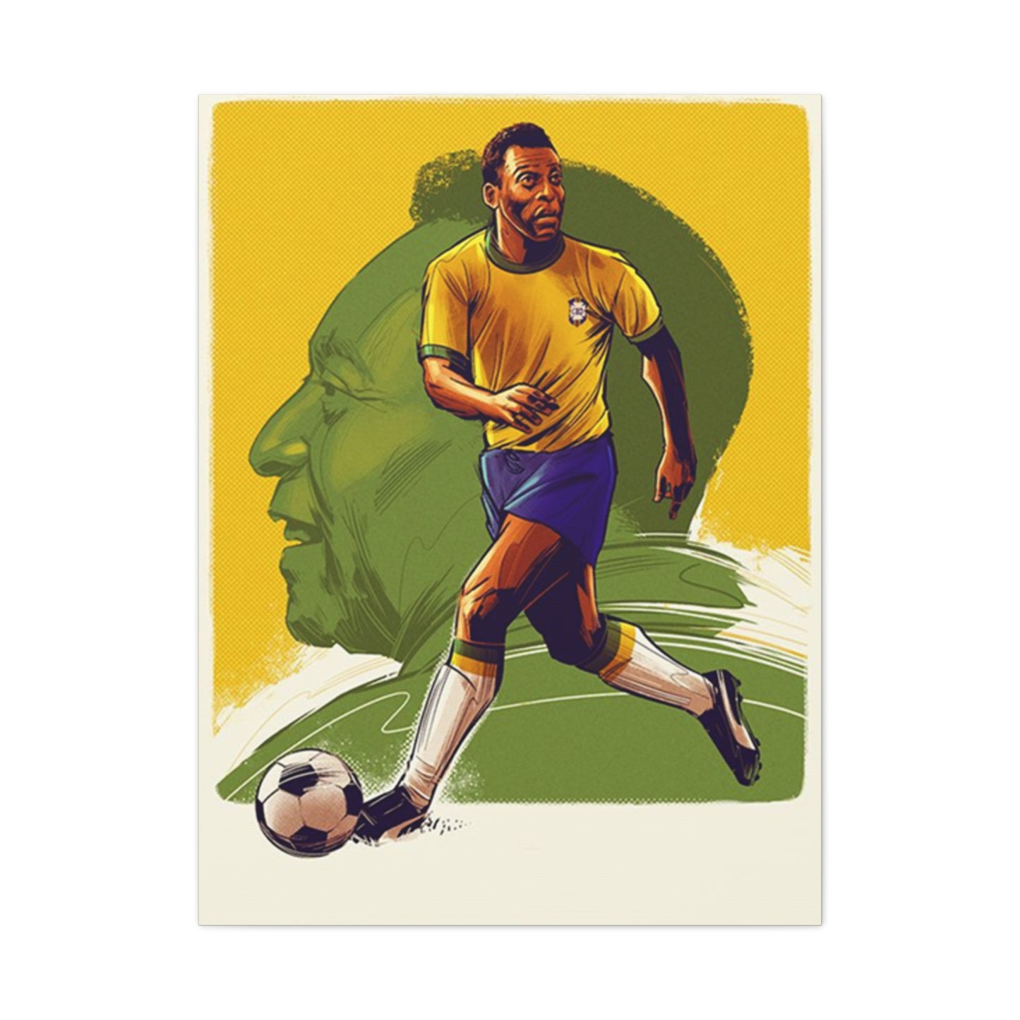 Football Player Poster Wall Art & Canvas Prints