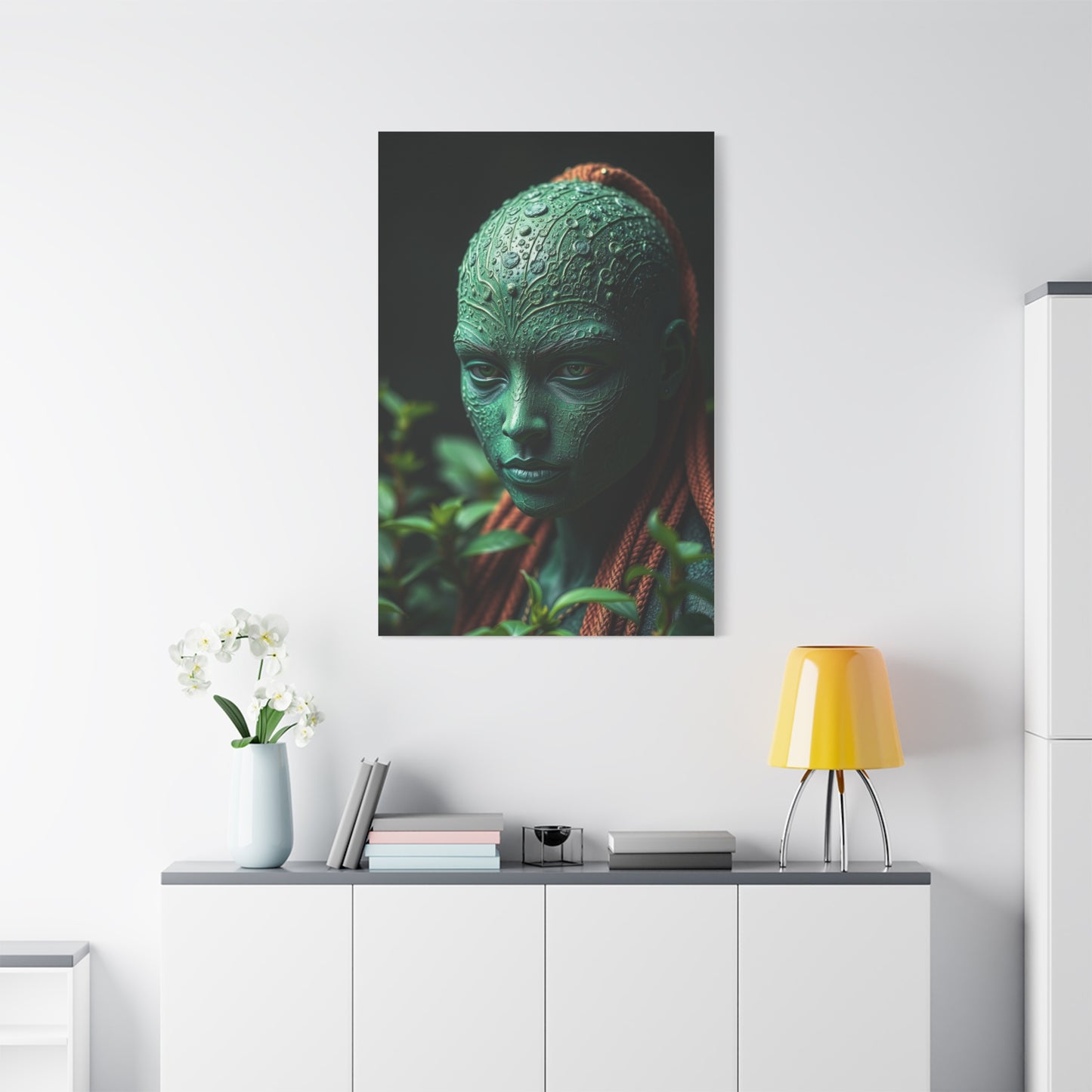 Verdant Serenity Canvas Wall Art & Canvas Print