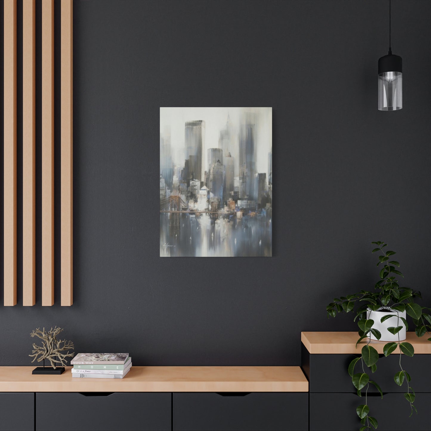 City Grey Wall Art & Canvas Prints