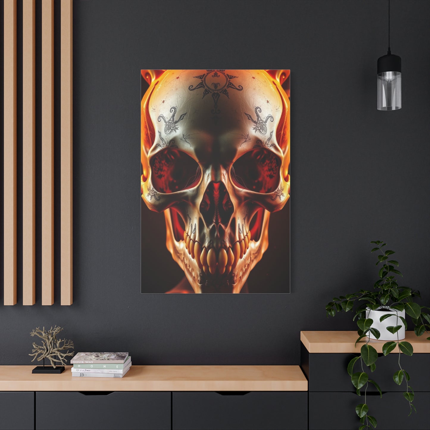 Skull Art Premium Canvas 19 Wall Art & Canvas Print