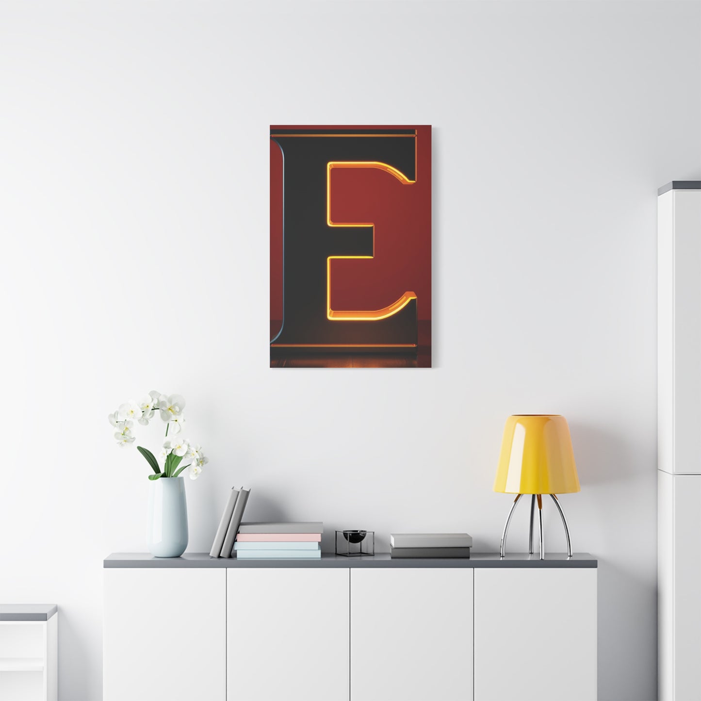 The Letter E - Art Canvas Art 4 Wall Art & Canvas Print