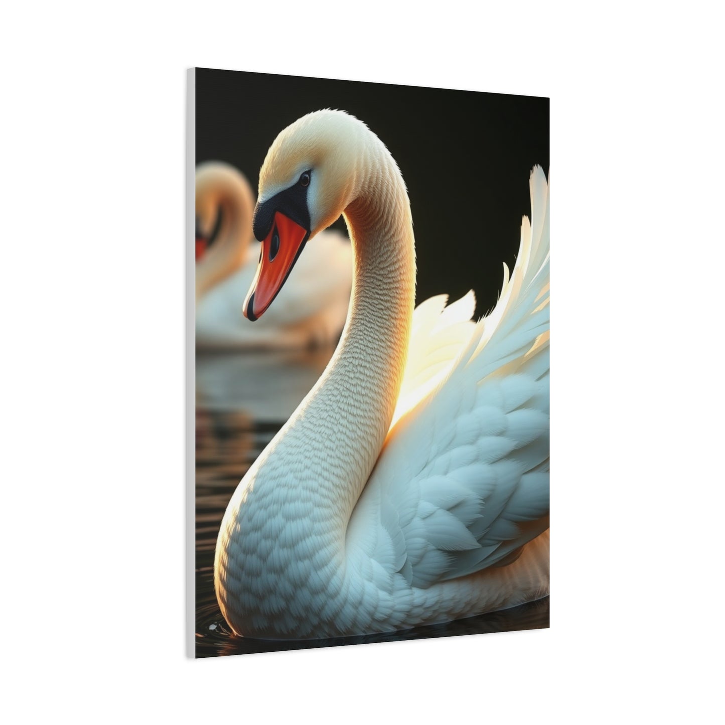 Swan Art Canvas Art 5 Wall Art & Canvas Print