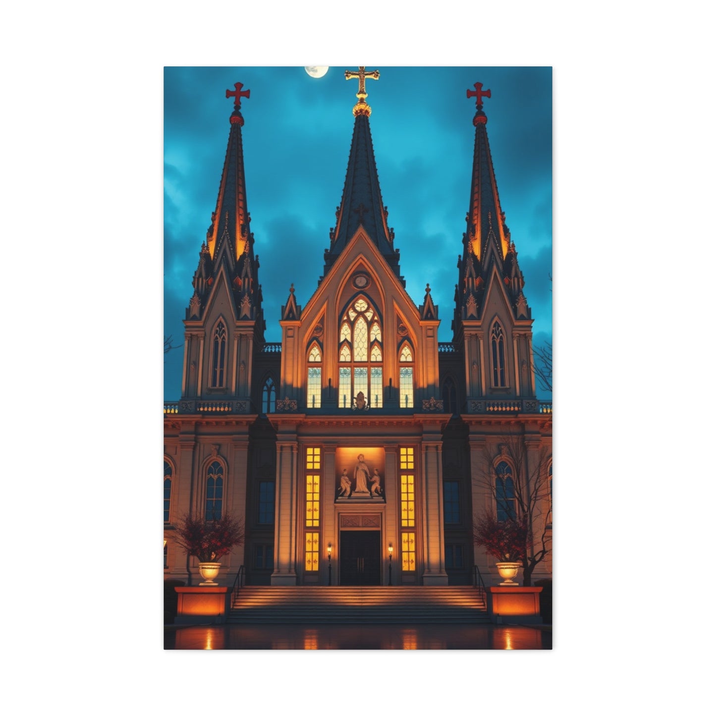 The LDS Temple Art Canvas Art 2 Wall Art & Canvas Print