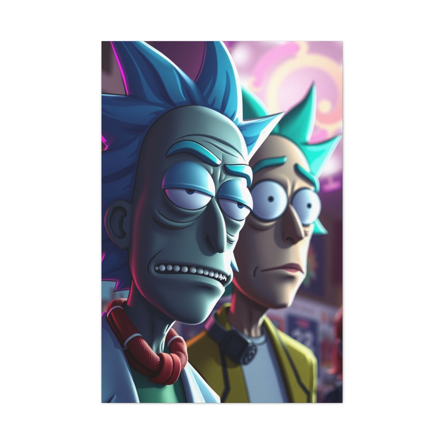 Rick and Morty Art Premium Canvas 20 Wall Art & Canvas Print
