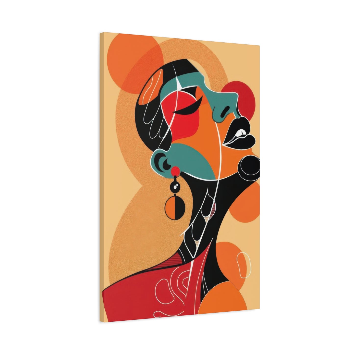 Women Abstract Portrait Wall Art & Canvas Prints