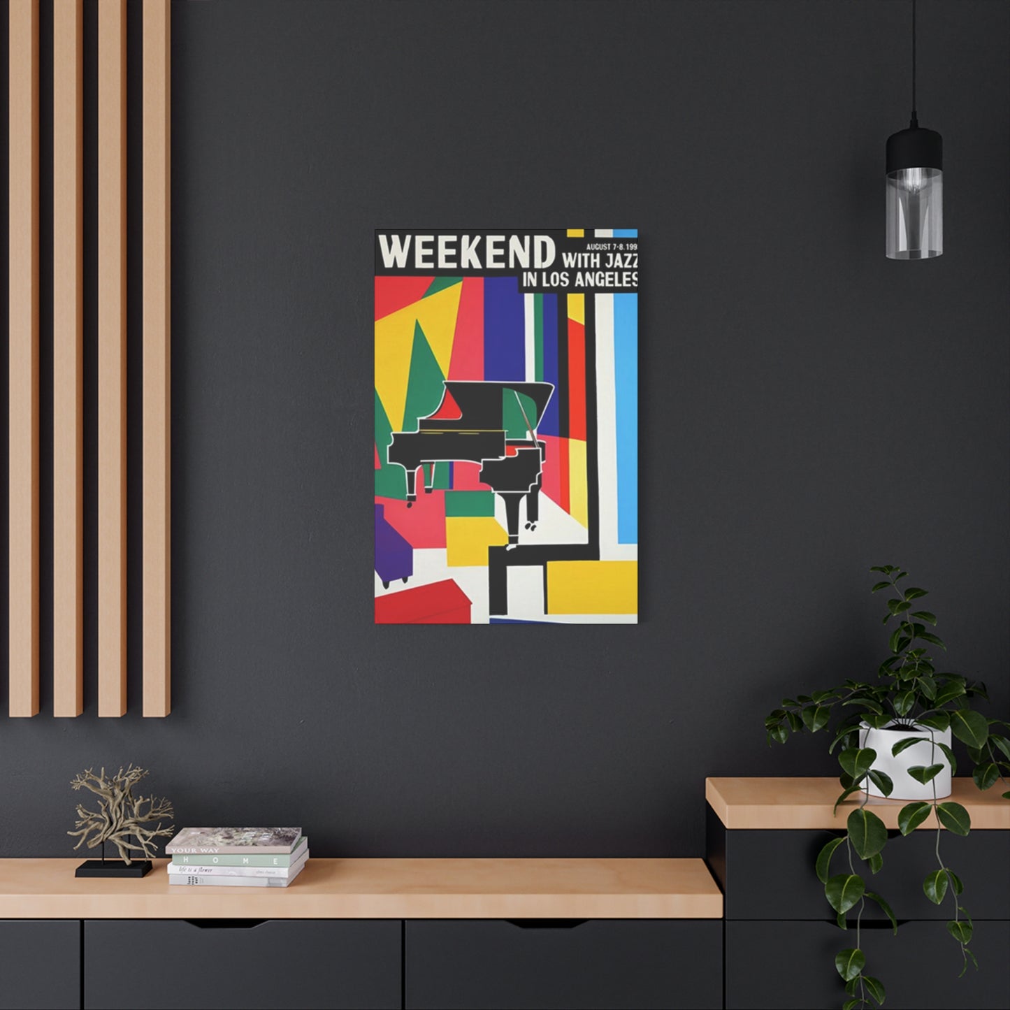 Weekend With Jazz In Los Angeles Wall Art & Canvas Prints
