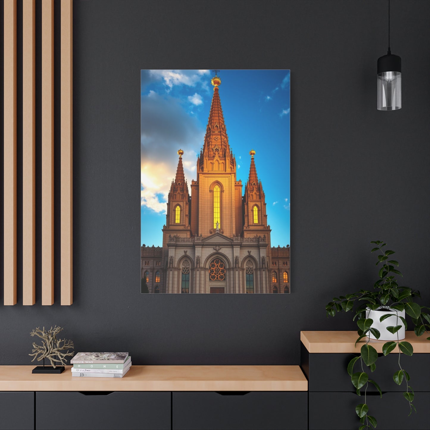 The LDS Temple Art Supreme Gallery Wall Art & Canvas Print
