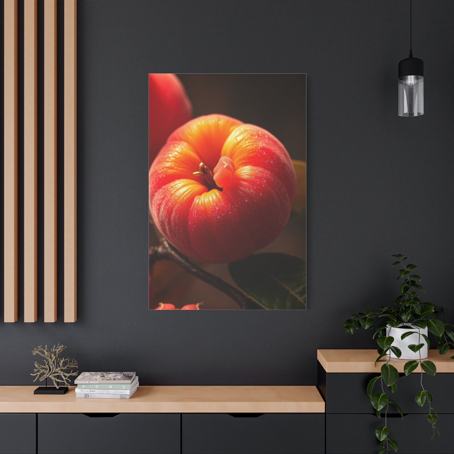 Peach Art Refined Canvas Wall Art & Canvas Print