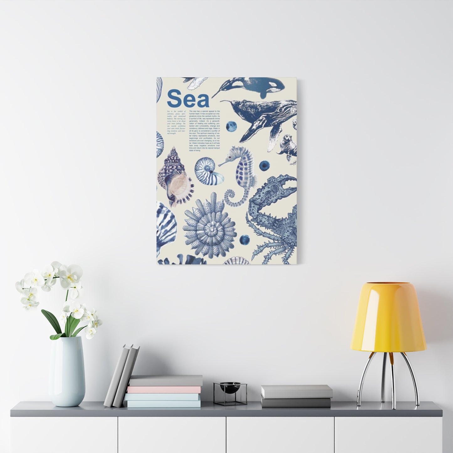 Beautiful Sea Creatures Poster Wall Art & Canvas Prints