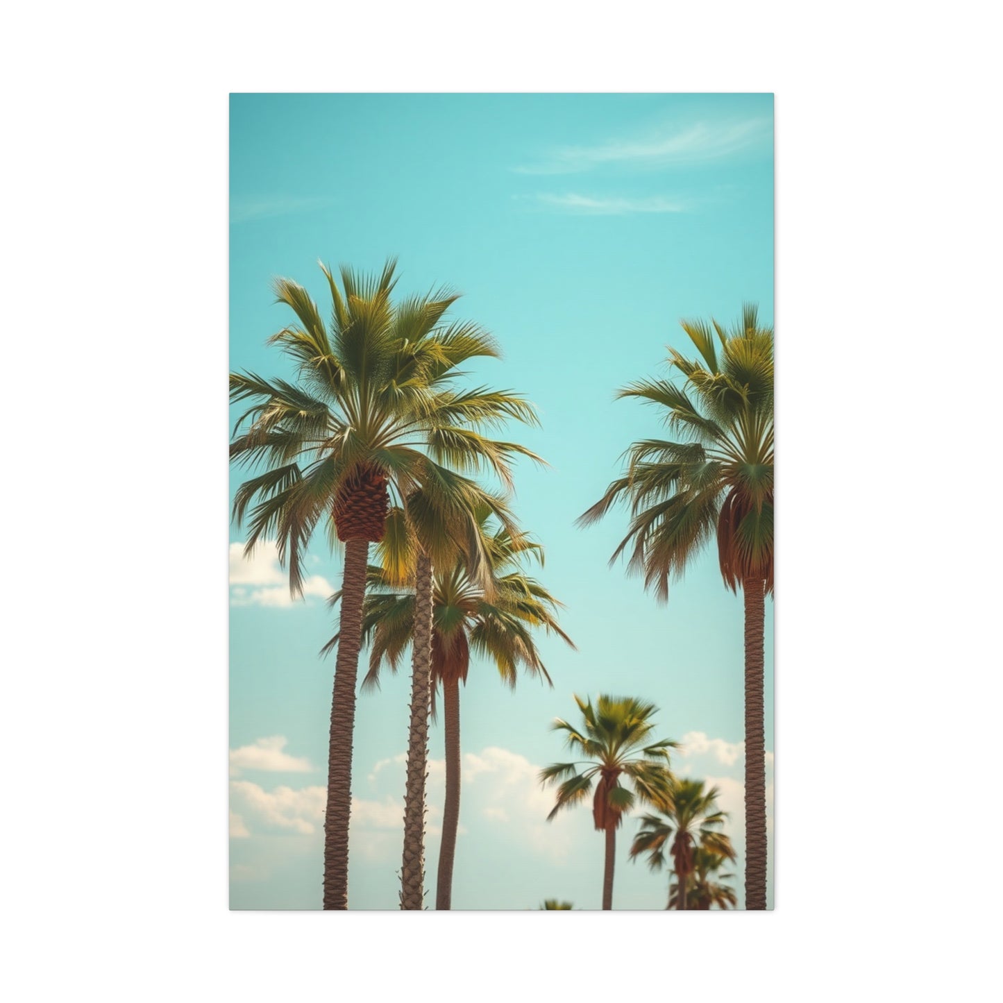Palm Trees Art Premium Canvas 19 Wall Art & Canvas Print
