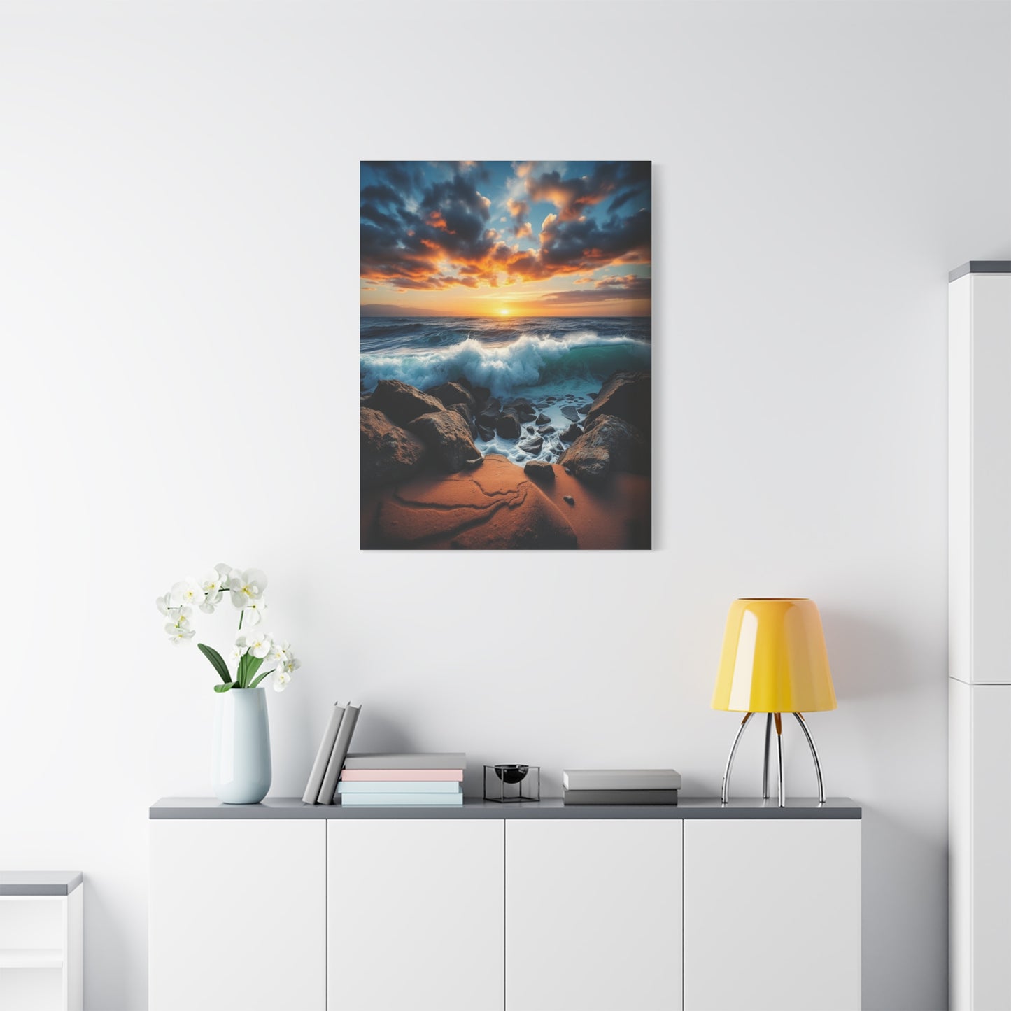 Oceanic Horizon Reverie Wall Art & Canvas Print