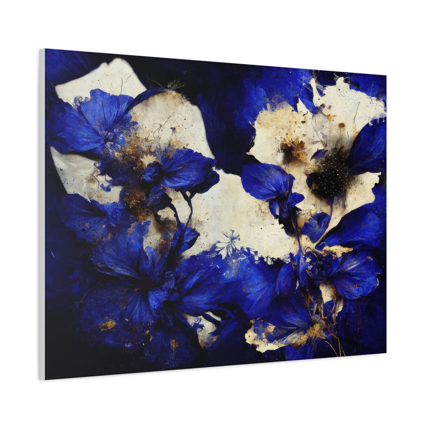 Blue Petals Wall Art & Canvas Prints