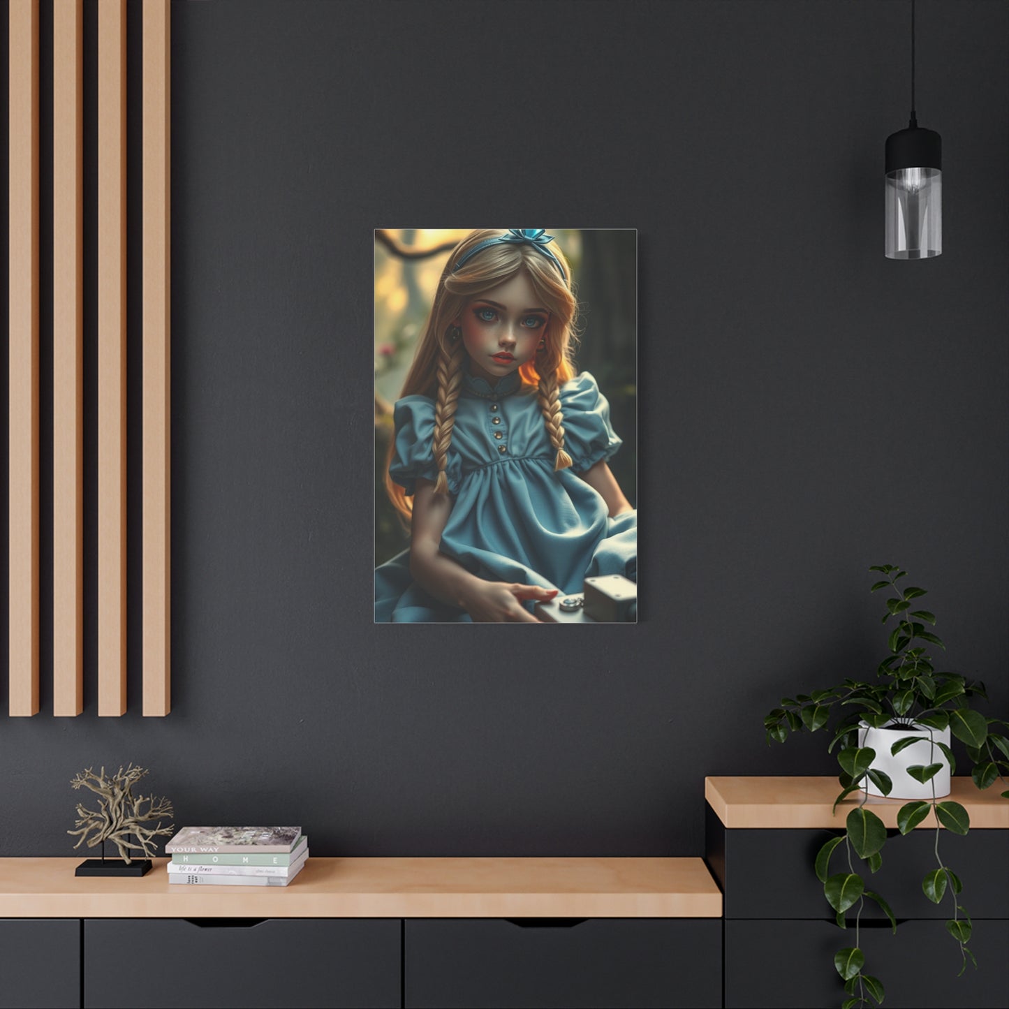 Supreme Art Collection Alice In Wonderland Characters Wall Art & Canvas Print