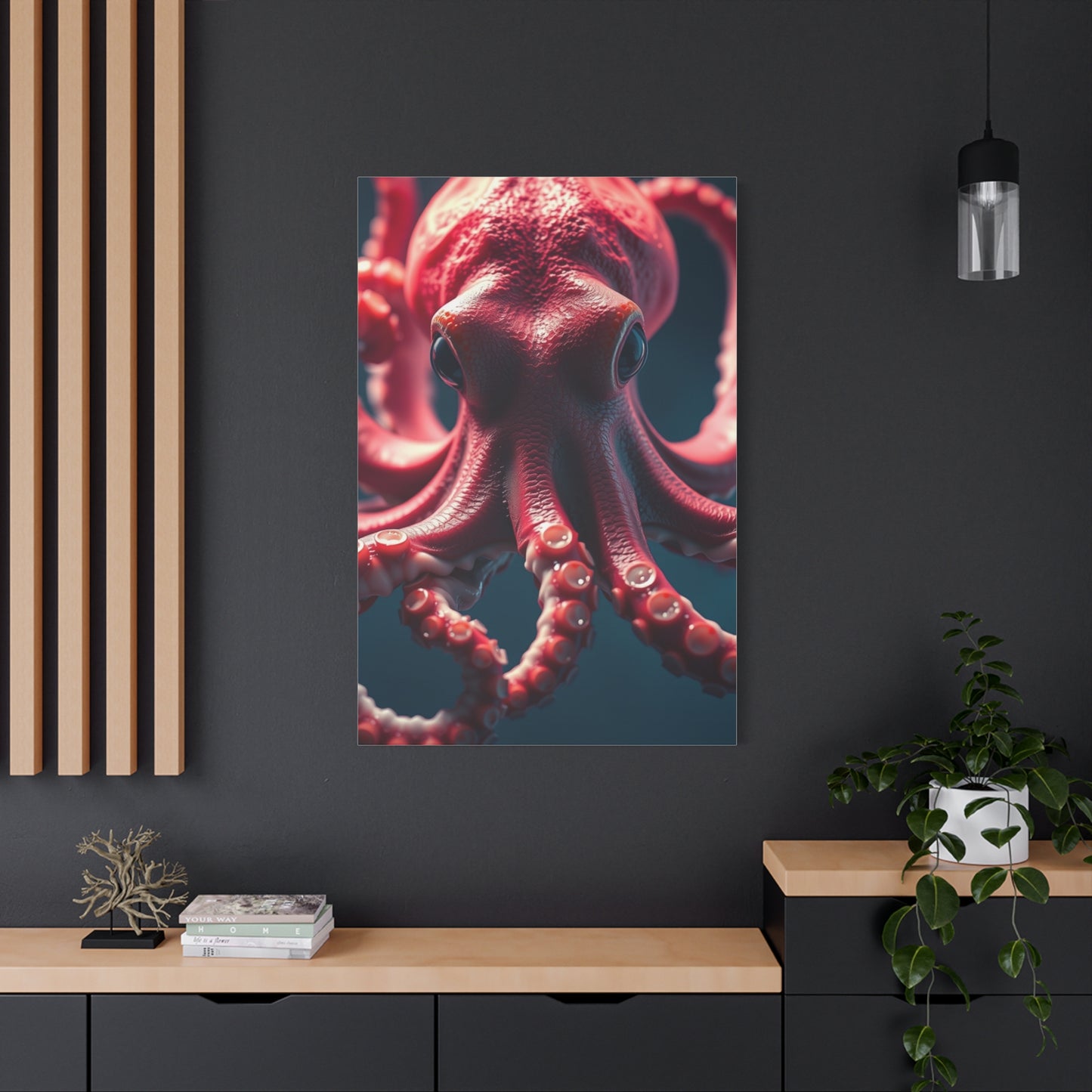 Marine Arabesque Canvas