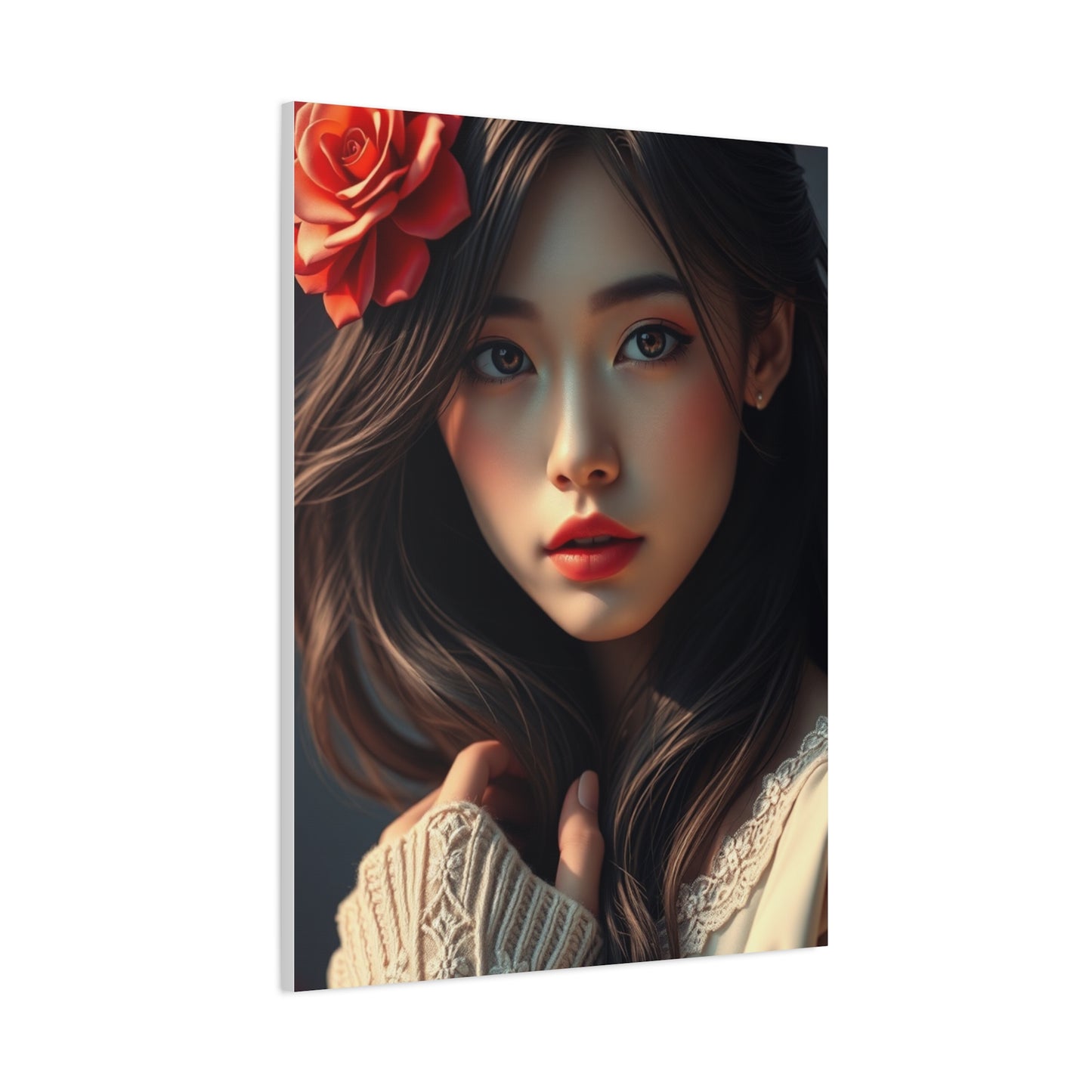 Serenade of Hearts Canvas Wall Art & Canvas Print