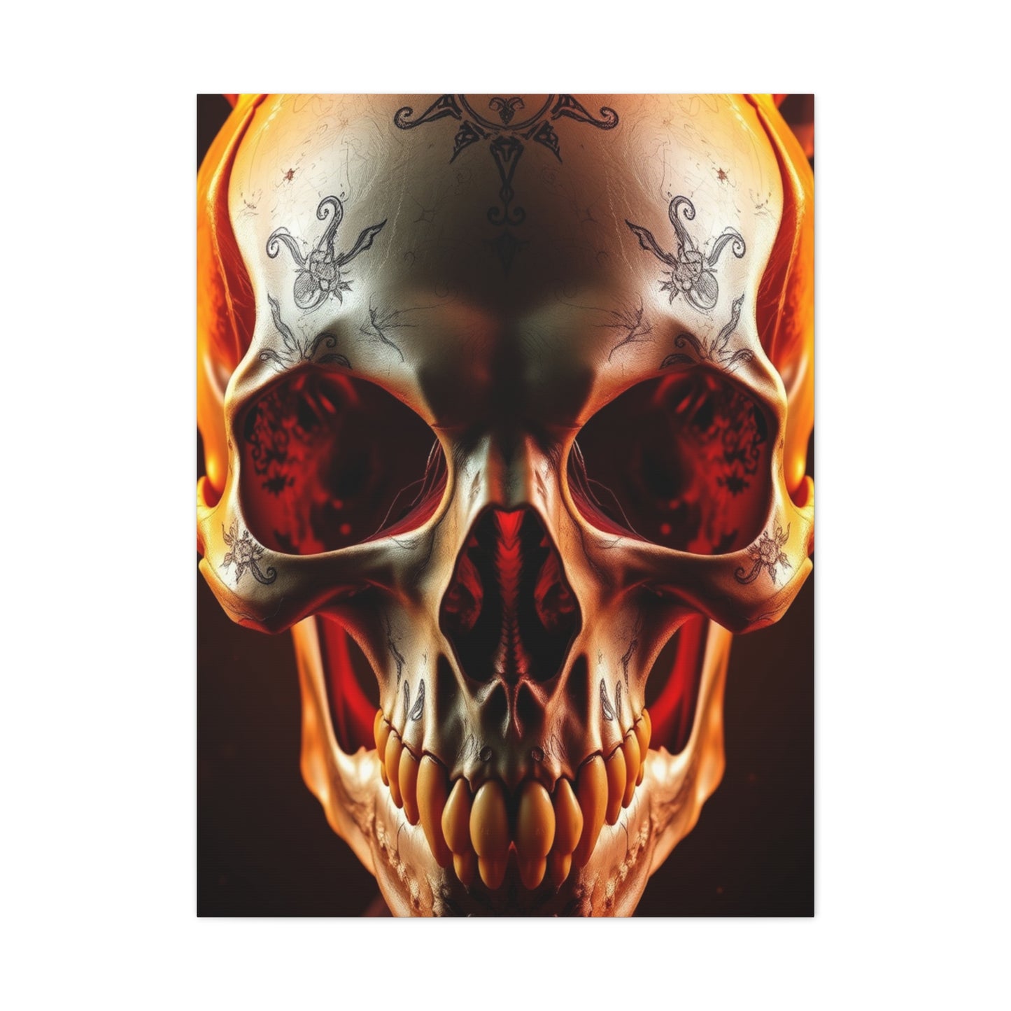 Skull Art Premium Canvas 19 Wall Art & Canvas Print
