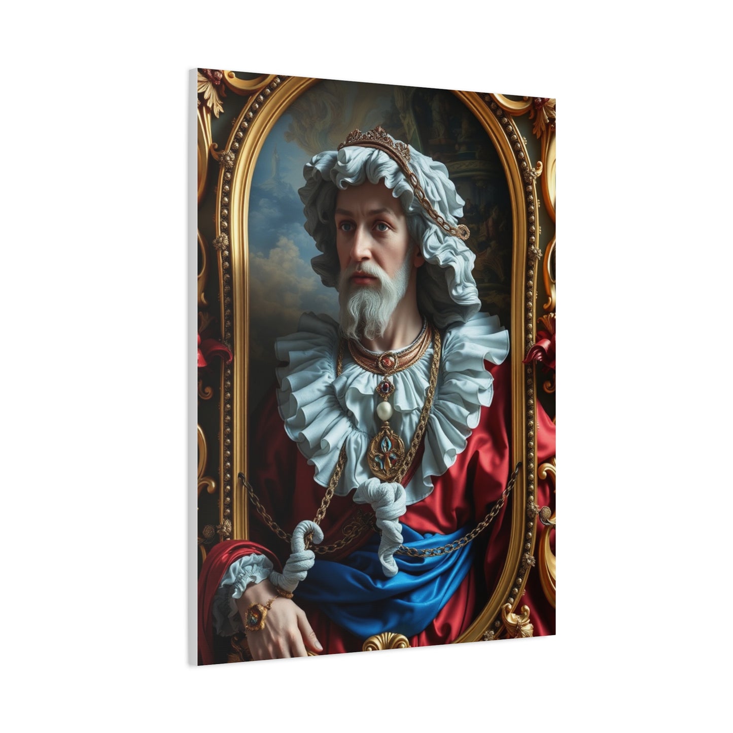 Gilded Elegance Tableau Wall Art & Canvas Print