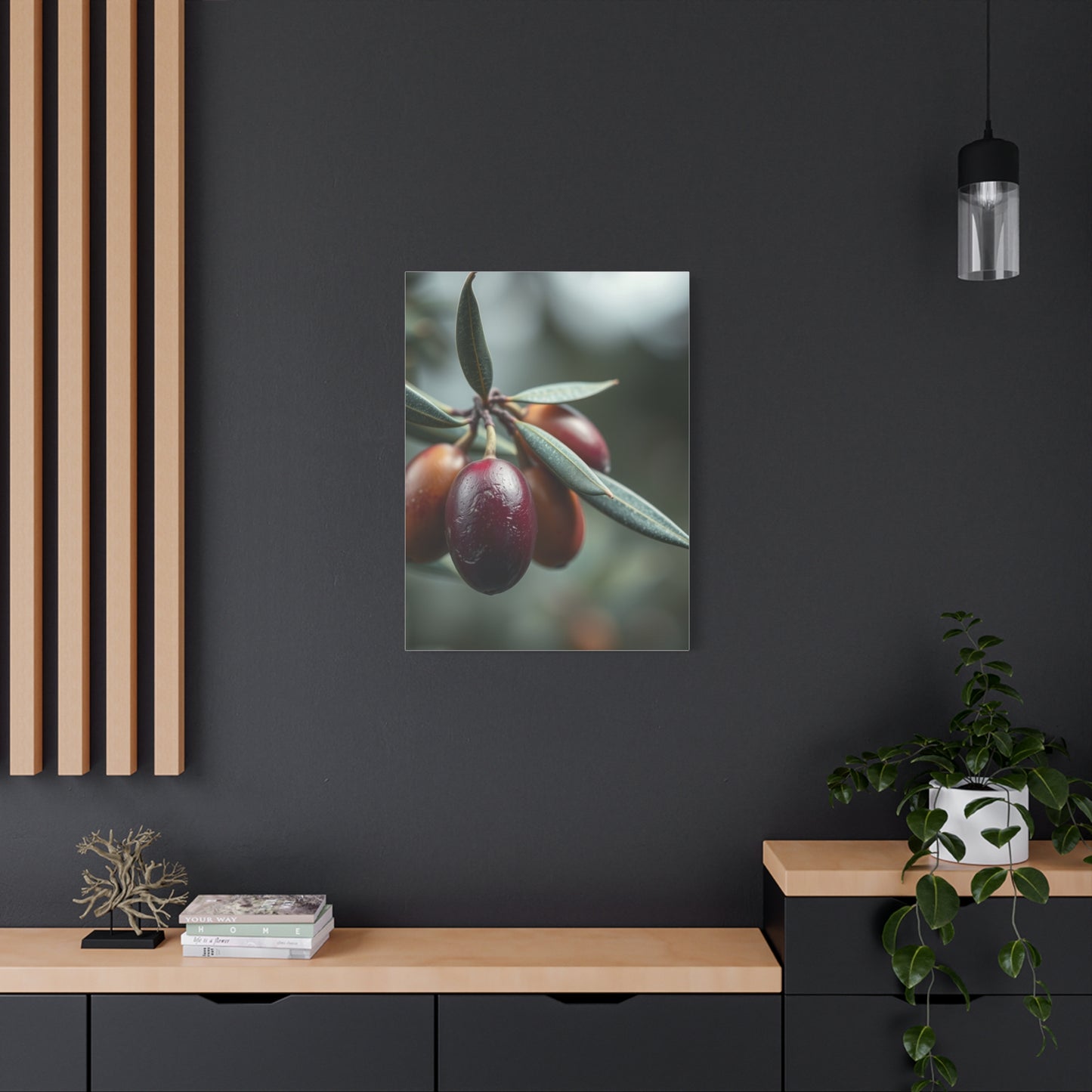 Olive Tranquility Tableau Wall Art & Canvas Print