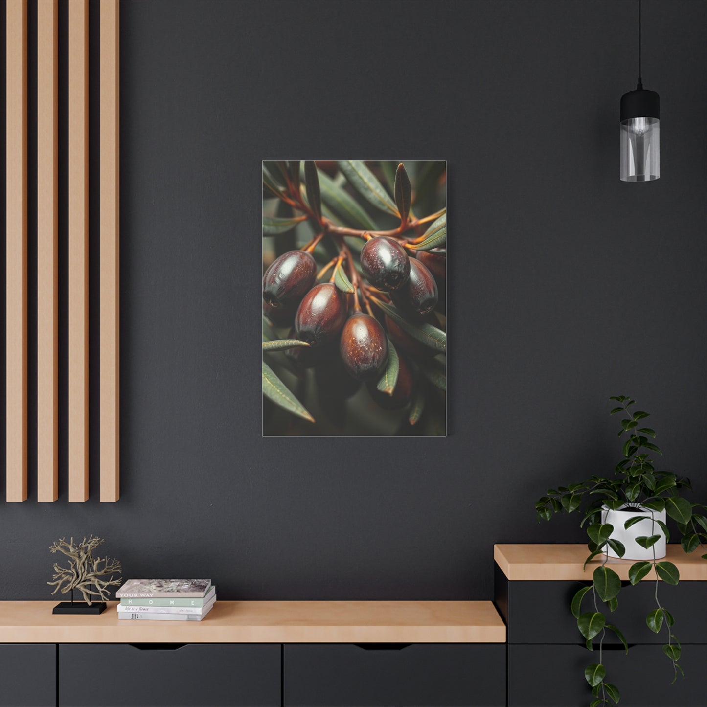 Verdant Elegance Canvas