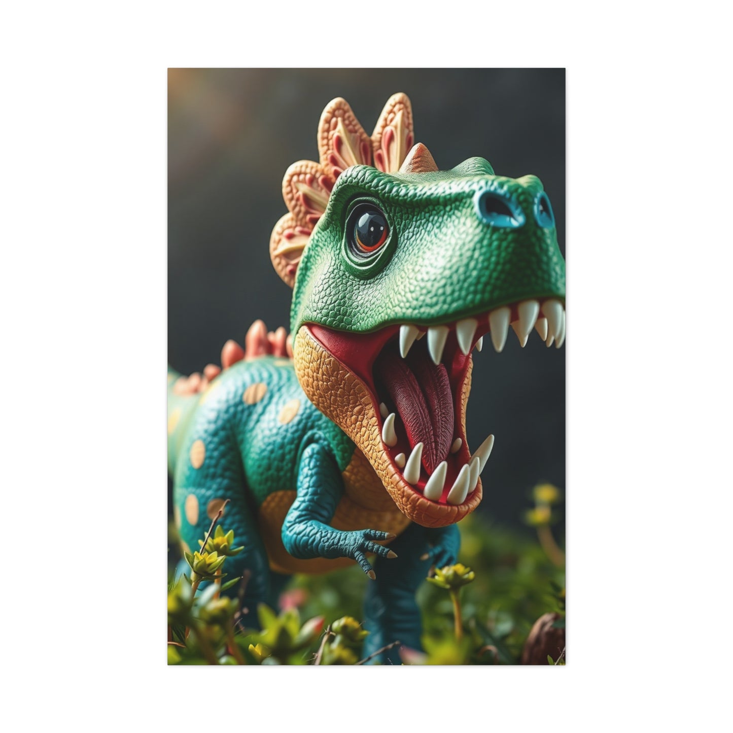 Kid’s Dinosaur Art Canvas Art 10 Wall Art & Canvas Print