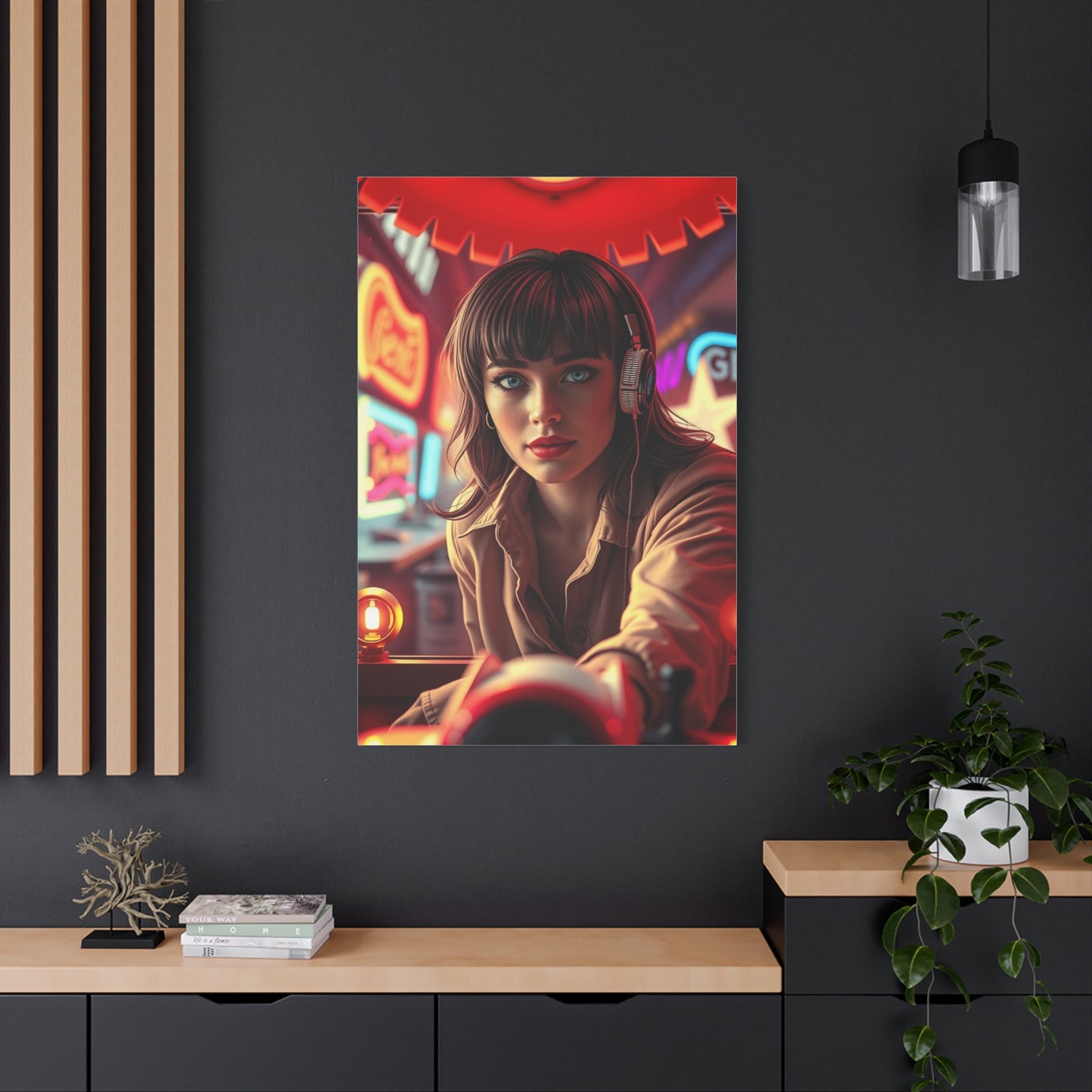 Vision 70’s Nostalgia Art Art Wall Art & Canvas Print