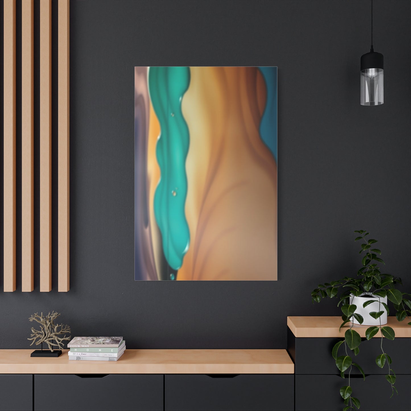 Contemporary Tides Elegance Wall Art & Canvas Print
