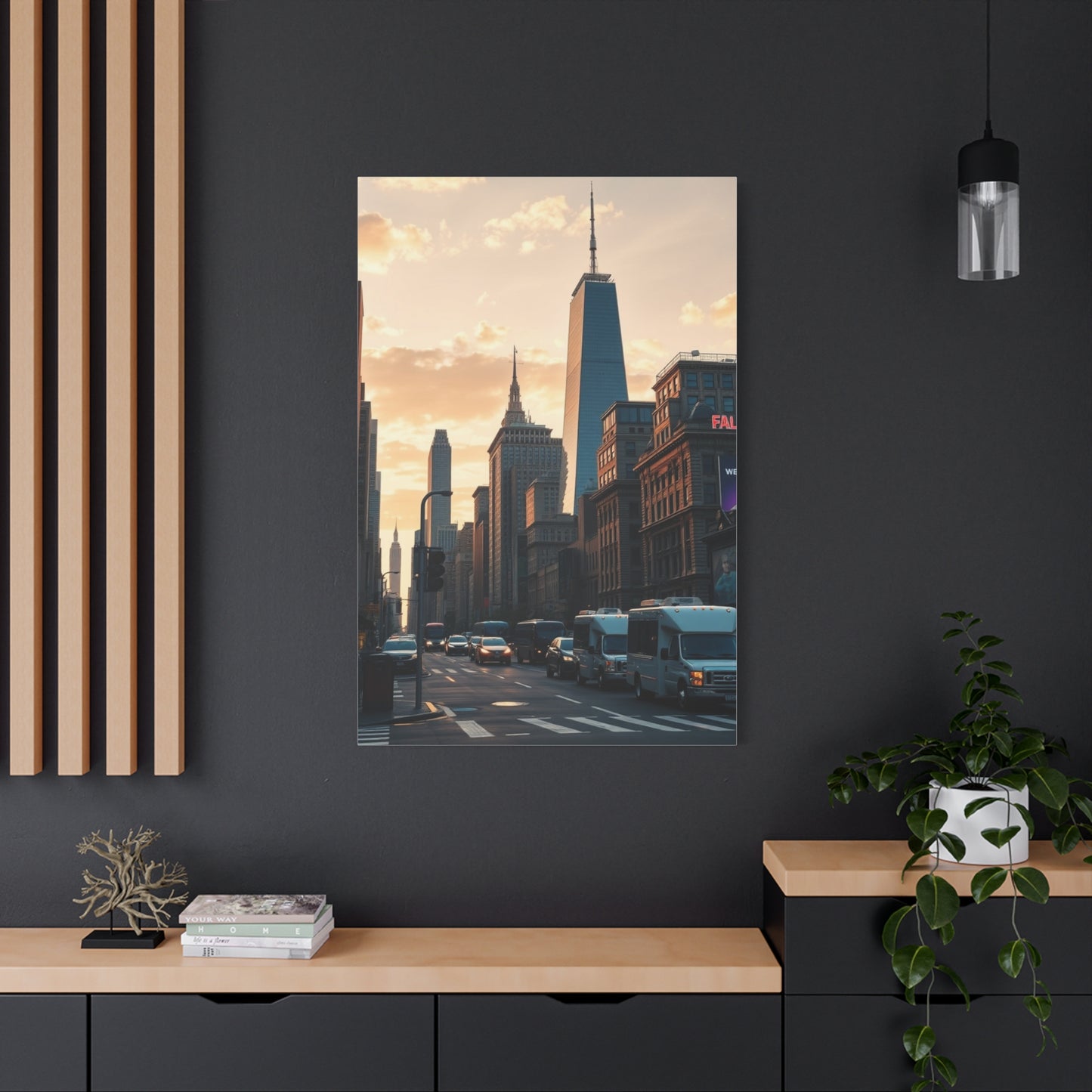 Empire Skyline Elegance Wall Art & Canvas Print