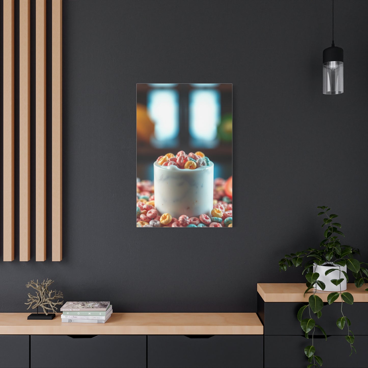 Dazzling Loop Mosaic Artwork Wall Art & Canvas Print