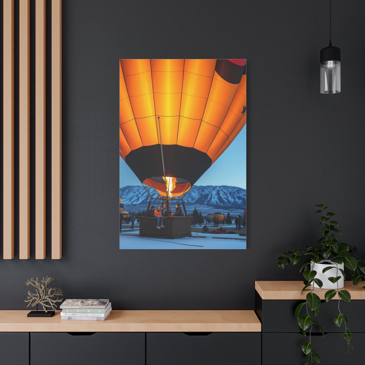 Supreme Hot Air Balloon Art Beautiful Collection Wall Art & Canvas Print