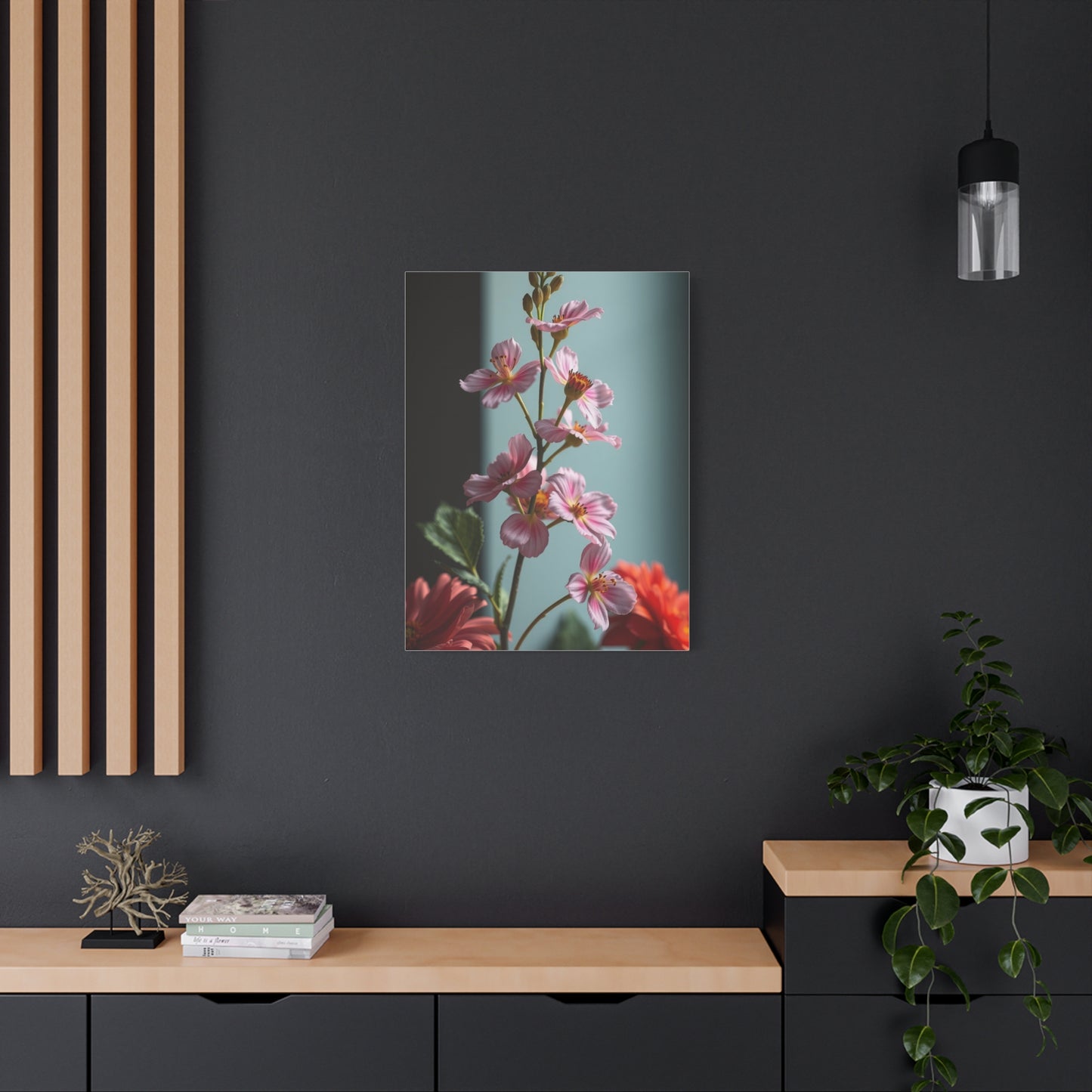 Verdant Elegance Canvas Wall Art & Canvas Print
