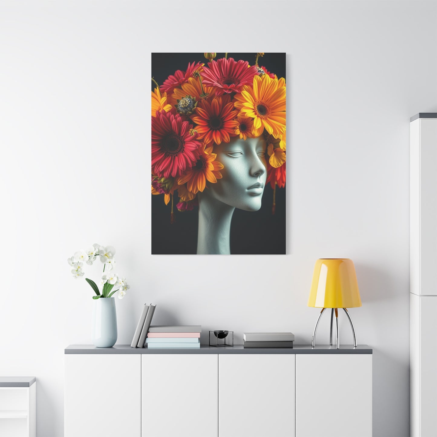 Floral Splendor Tableau Wall Art & Canvas Print