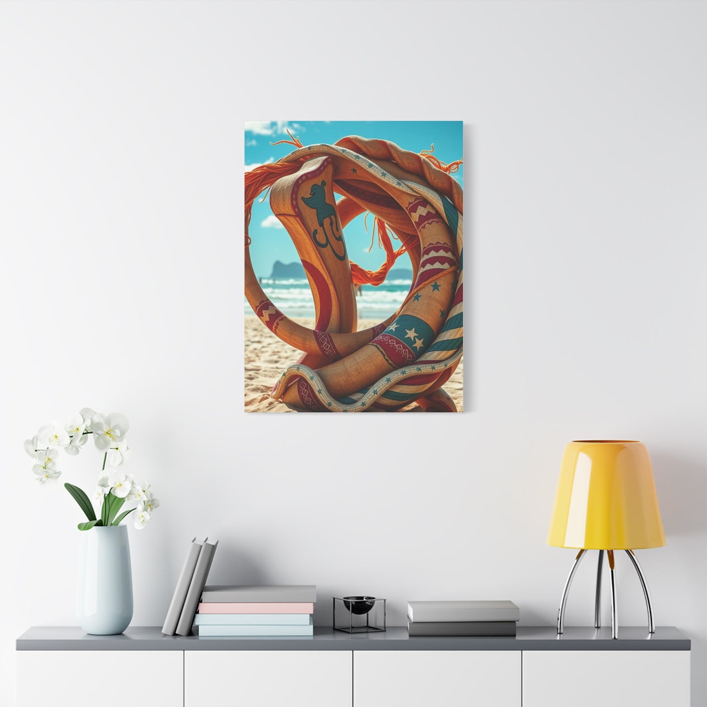 Opulent Shoreline Imagery Wall Art & Canvas Print