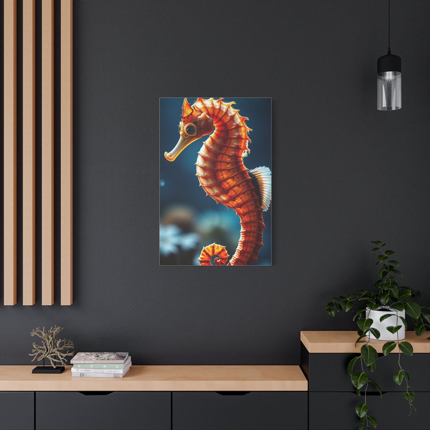 Seahorse Art Canvas Art 2 Wall Art & Canvas Print