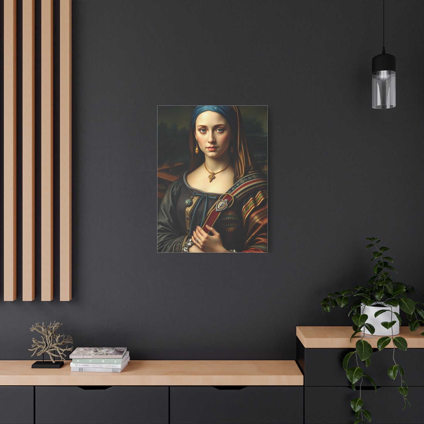 Ethereal Silhouette Canvas Wall Art & Canvas Print