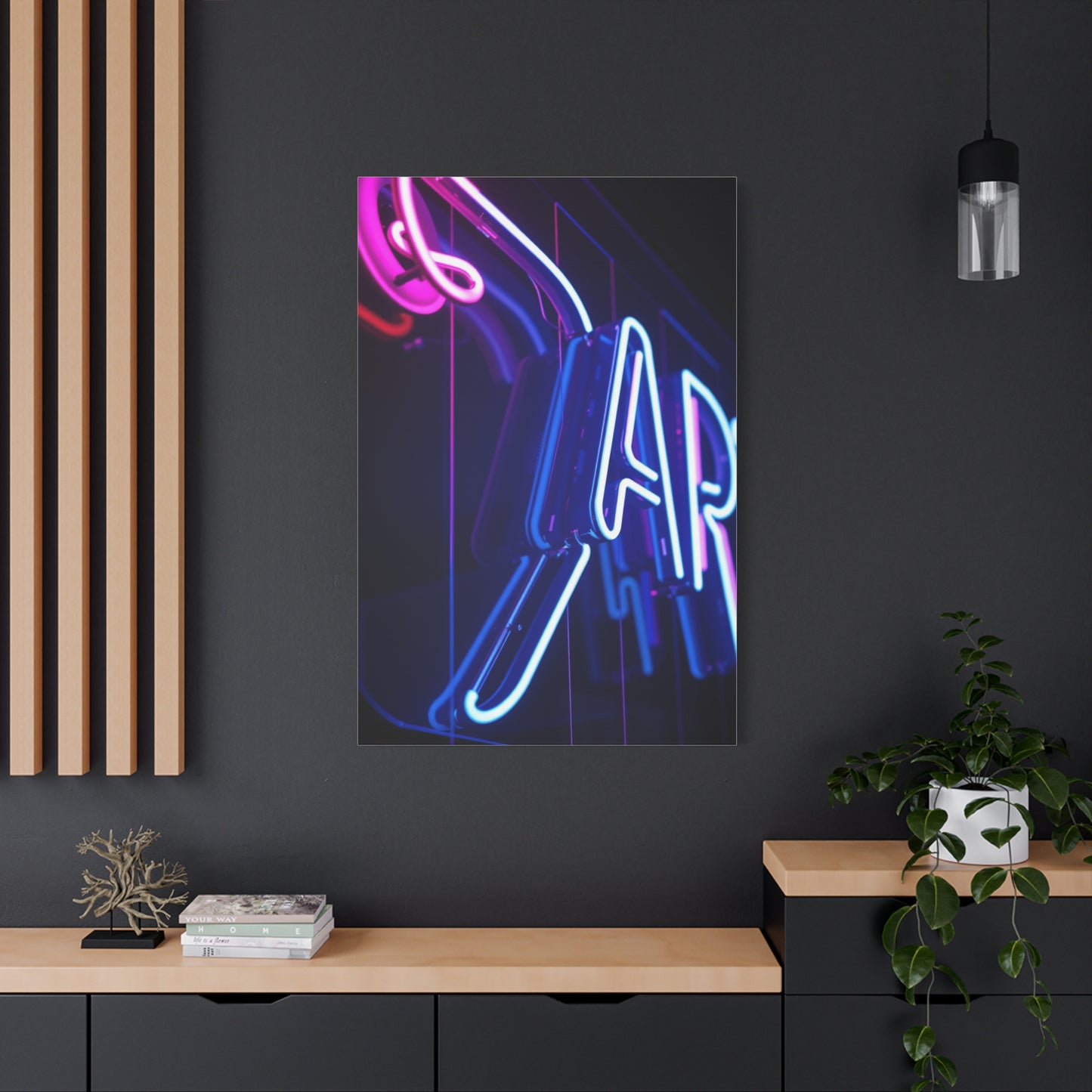 Neon Art Premium Canvas 20 Wall Art & Canvas Print