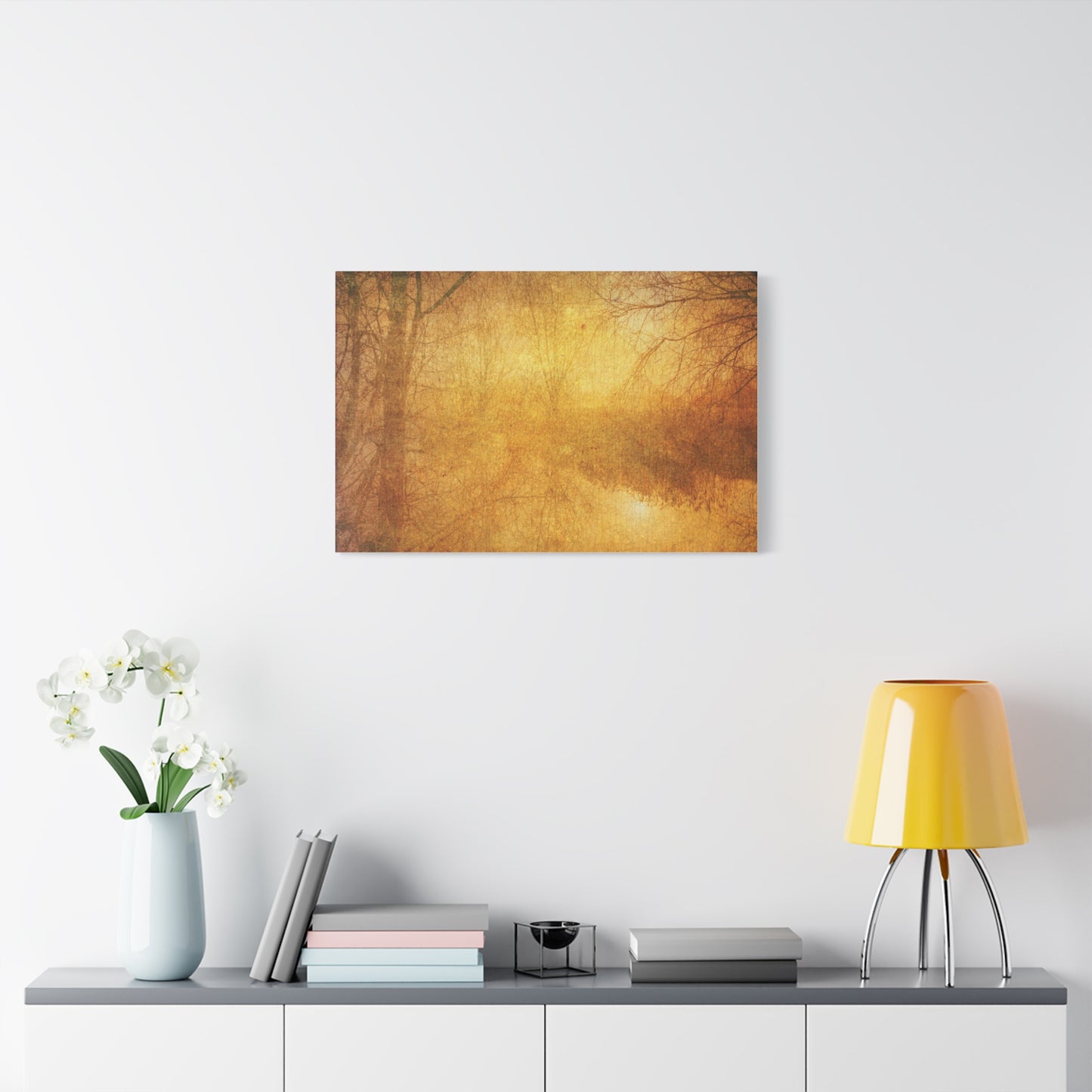 Golden Autumn Haze Wall Art & Canvas Prints