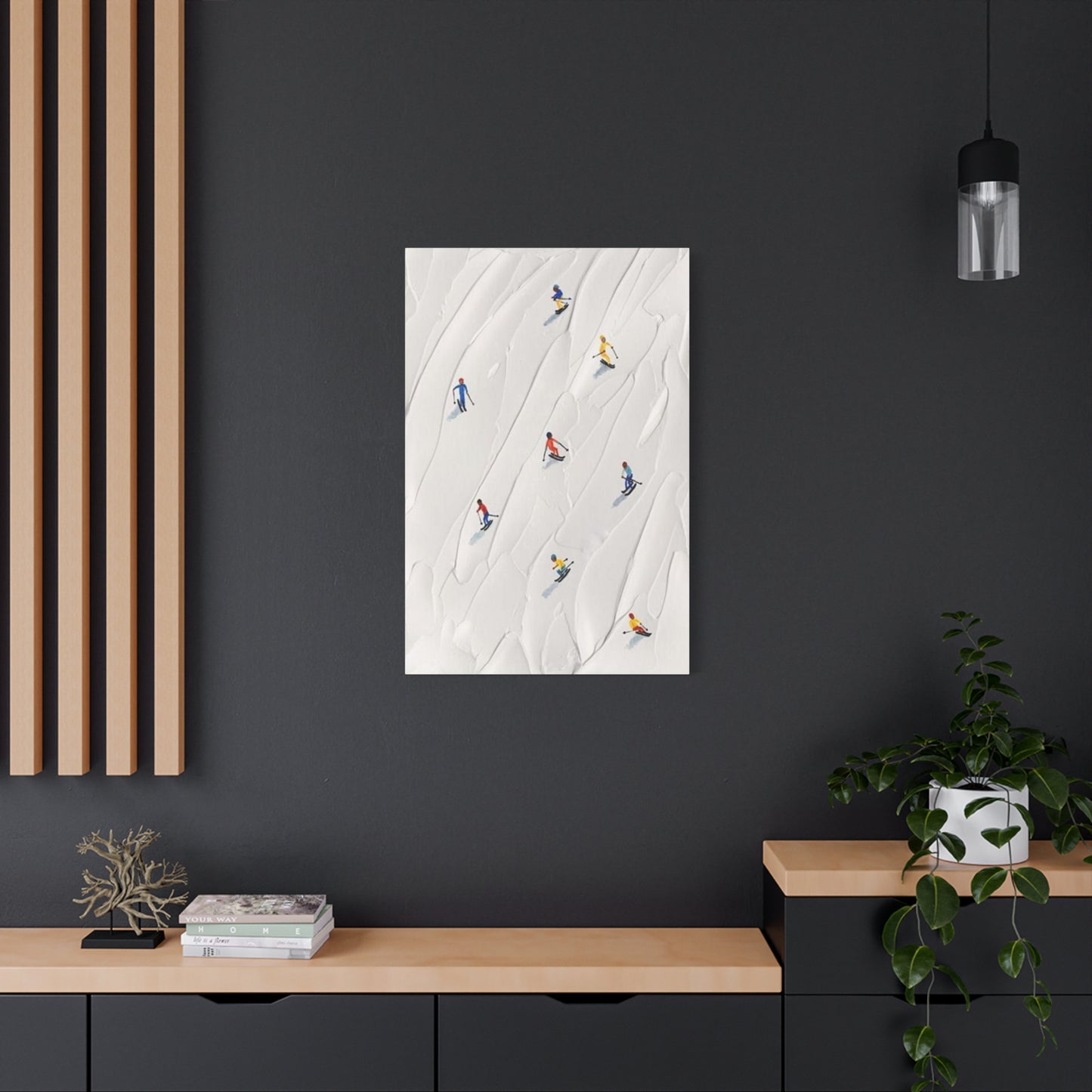 Skiing Art Wall Art & Canvas Prints