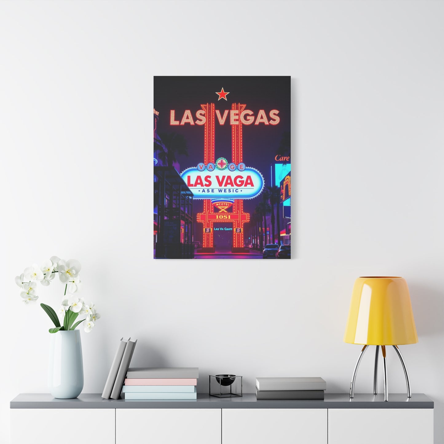 Las Vagas Art Canvas Art 5 Wall Art & Canvas Print