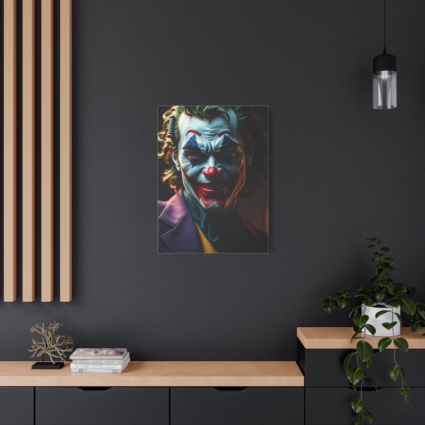 The Joker Art Canvas Art 1 Wall Art & Canvas Print