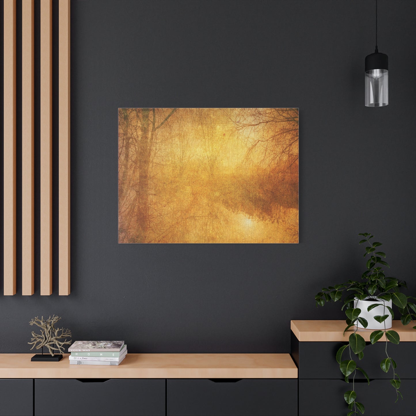 Golden Autumn Haze Wall Art & Canvas Prints