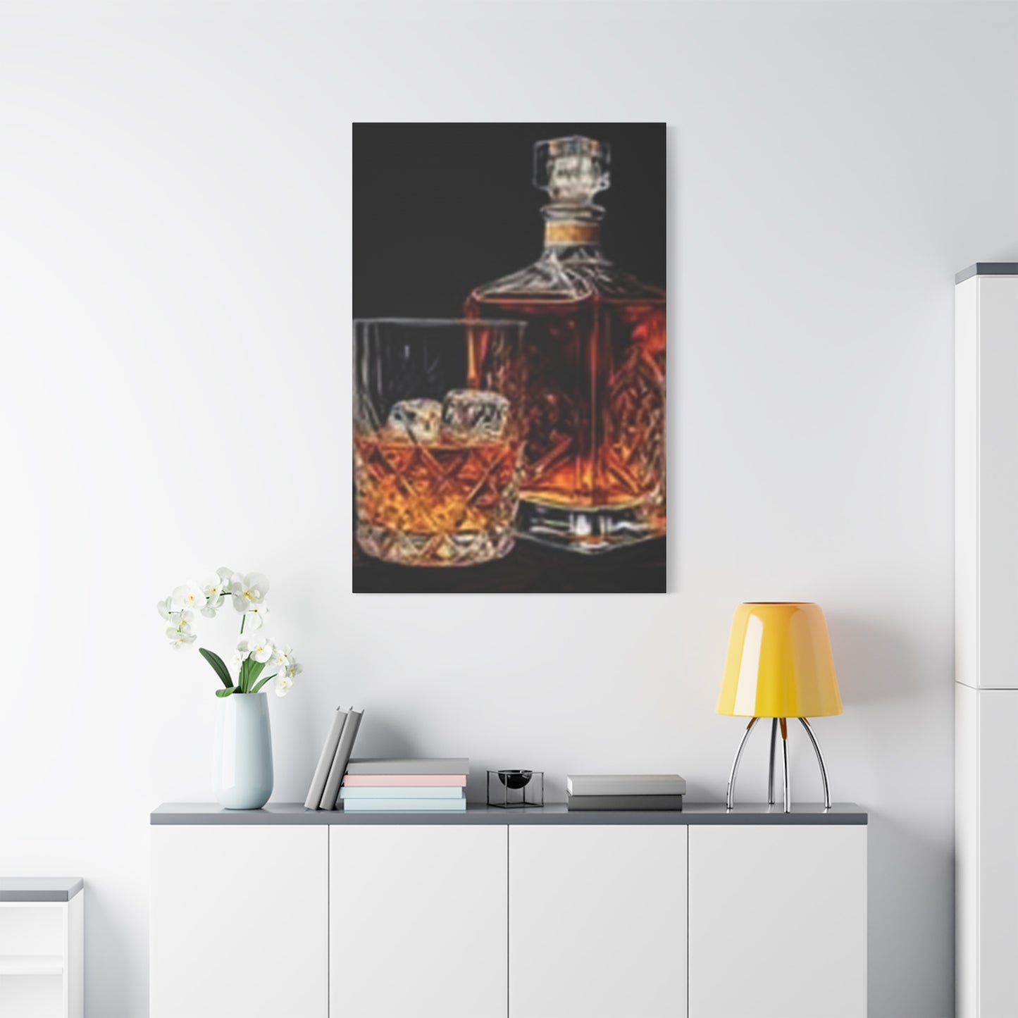 Ice Whiskey Photography Wall Art & Canvas Prints