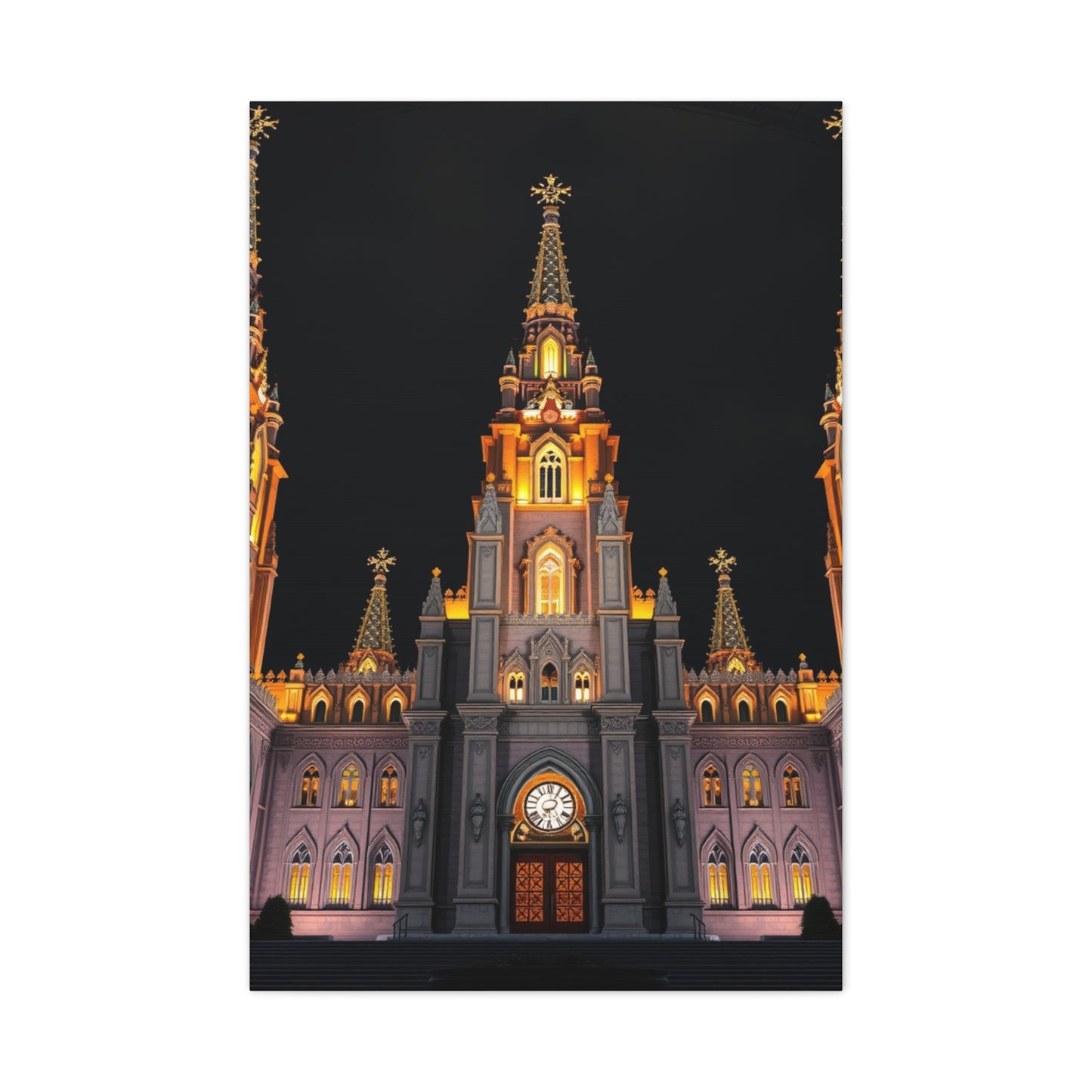 The LDS Temple Art Canvas Art 1 Wall Art & Canvas Print